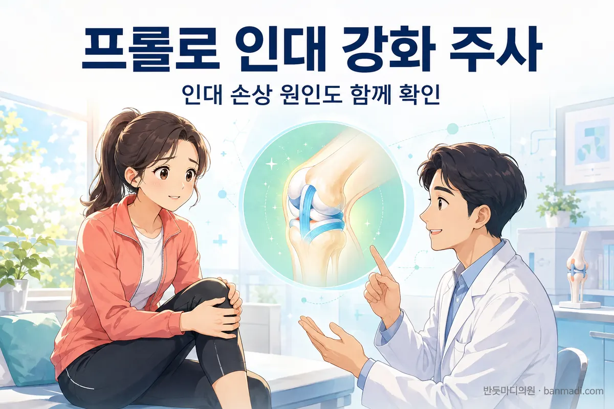 과천 반듯마디의원 프롤로 인대 강화 주사에 대한 모든 것