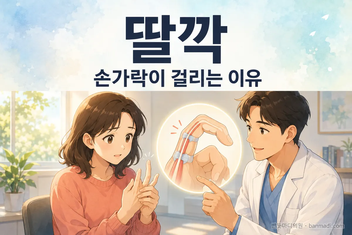 방아쇠 수지, 손가락이 '딸깍' 걸리는 이유